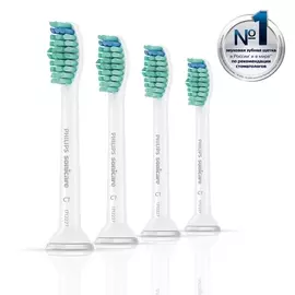 Насадки Philips Sonicare ProResult HX6014 для эффективного удаления налёта (4 шт.)