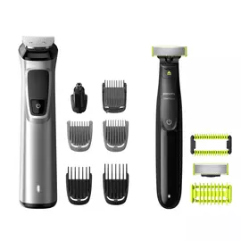 Премиальный набор для подравнивания Philips MG9710 12 в 1 для волос на голове, лице и теле