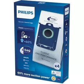 Сменный мешок для сбора пыли(4 шт.) S-bag Classic FC8021
