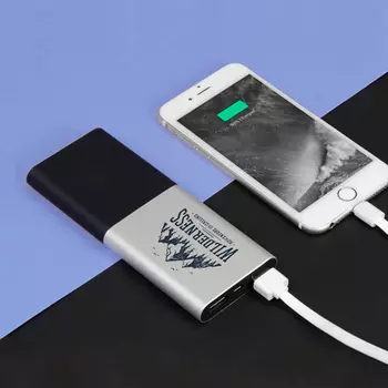 Аккумулятор внешний с подсветкой 6000 mAh Quark 'Wilderness'