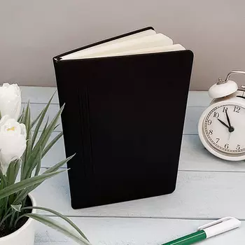 Блокнот А5 'Gravity' (разные цвета) / Черный