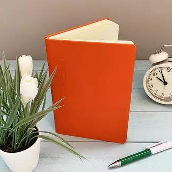 Блокнот А5 'Gravity' (разные цвета) / Оранжевый