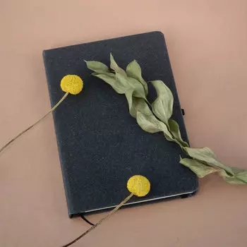 Блокнот А5 'Laconic' (разные цвета) / Серый