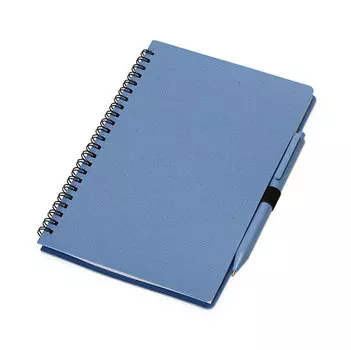 Блокнот А5 'Wheat' (разные цвета) / Синий