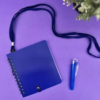 Блокнот А6 'Pressman' (разные цвета) / Синий