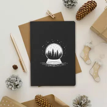 Блокнот 'Christmas ball'