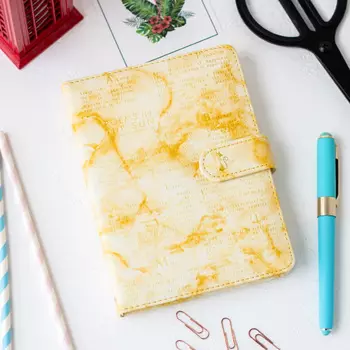 Блокнот 'Poems in the sun' (разные цвета) / Жёлтый