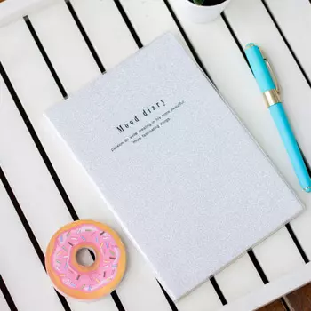 Блокнот 'Sparkle' (разные цвета) / Silver