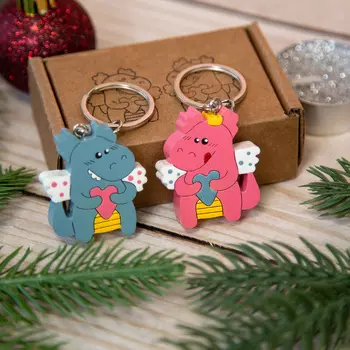 Брелок парный 'Китайские дракончики '