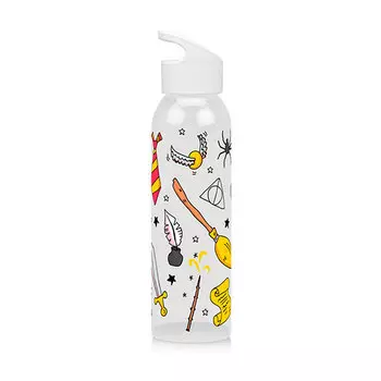 Бутылка для воды 'Harry Potter' (разные цвета) / Белый