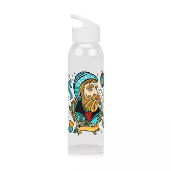 Бутылка для воды 'Pirates' (разные цвета) / Белый