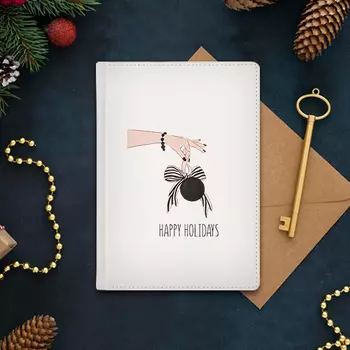 Ежедневник 'Happy holidays'