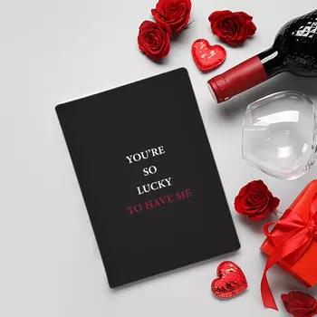 Ежедневник 'Lucky to have me'