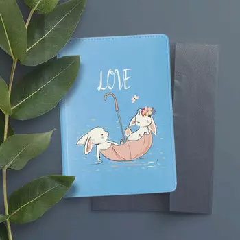 Ежедневник 'Rabbits in umbrella'