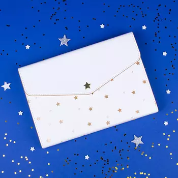 Ежедневник 'Stars' (разные цвета) / Белый