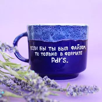 Кружка 'Если бы ты был файлом'