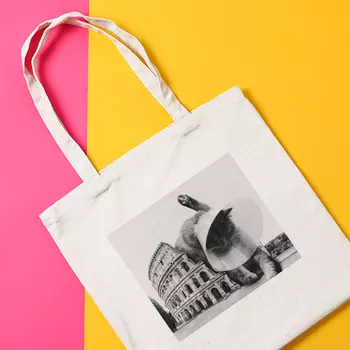 Сумка-шоппер 'Cat in Rome'