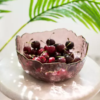 Тарелка 'Petals' (разные цвета) / Розовый