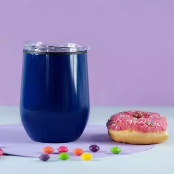 Термокружка 330 мл.'Practicality' (разные цвета) / Темно-синий