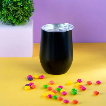 Термокружка 'Memento' (разные цвета) / Черный