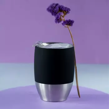 Термокружка 'Morning coffee' (разные цвета) / Черный