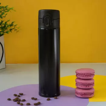 Термокружка 'Raff' (разные цвета) / Черный