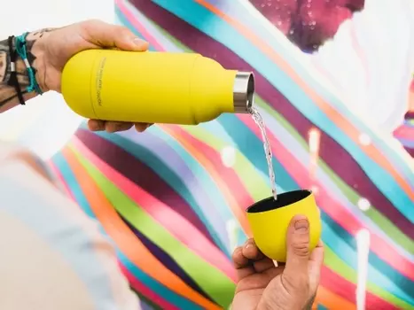 Термос 'Pill' (разные цвета) / Желтый