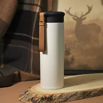 Термос вакуумный 'Engage' (разные цвета) / Белый