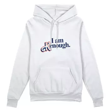 Толстовка унисекс 'Kenough' (разные размеры), белая / L