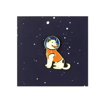 Значок 'Космос' - Белка