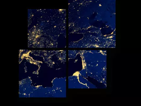 Модульная картина Picsis