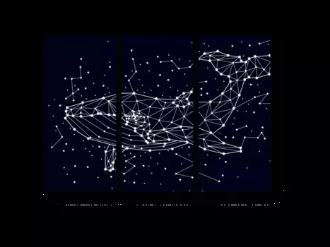 Модульная картина Picsis