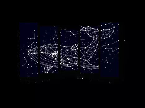 Модульная картина Picsis