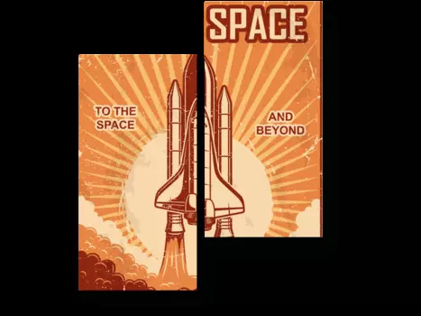 Модульная картина Picsis