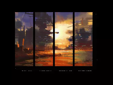 Модульная картина Picsis