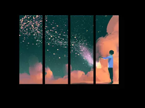 Модульная картина Picsis