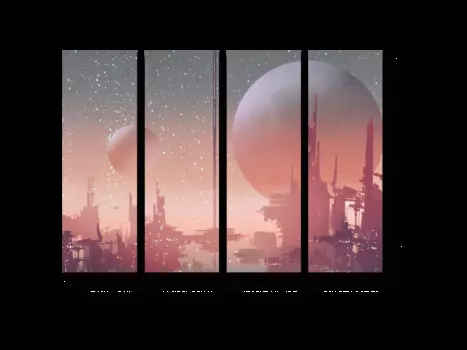 Модульная картина Picsis