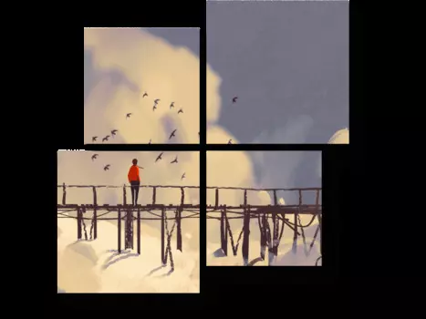 Модульная картина Picsis