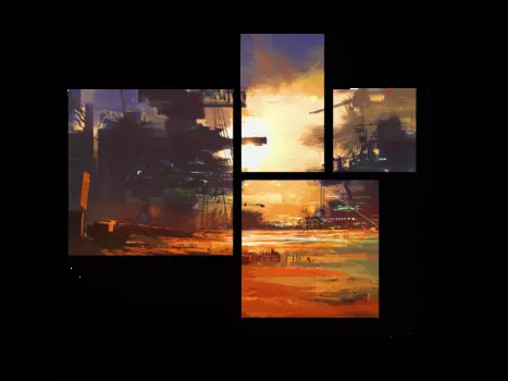 Модульная картина Picsis