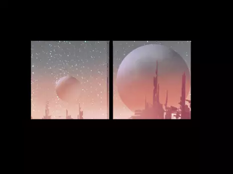 Модульная картина Picsis