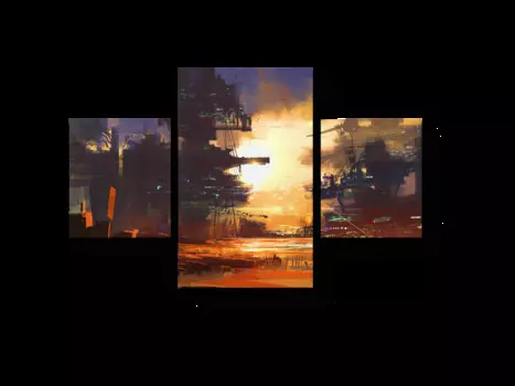 Модульная картина Picsis