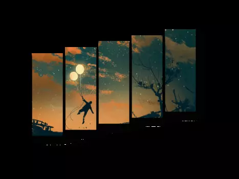 Модульная картина Picsis