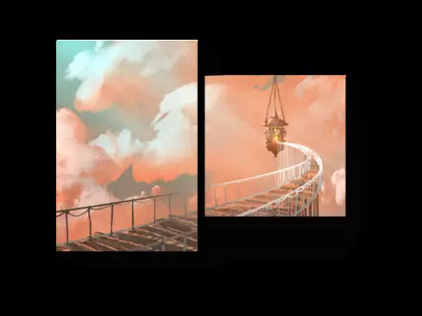 Модульная картина Picsis