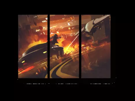 Модульная картина Picsis