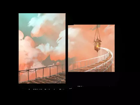 Модульная картина Picsis