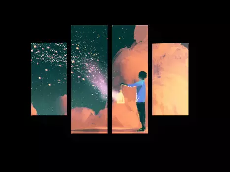 Модульная картина Picsis