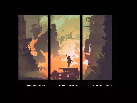 Модульная картина Picsis