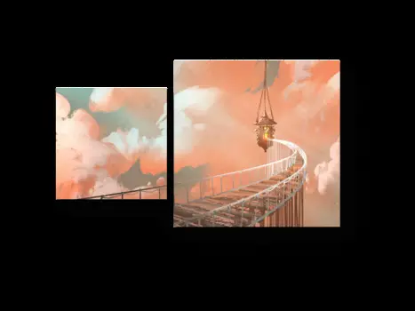 Модульная картина Picsis