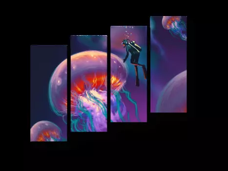 Модульная картина Picsis