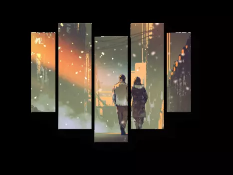 Модульная картина Picsis